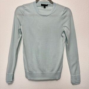 Banana Republic Soft Blue Crew Neck Sweater